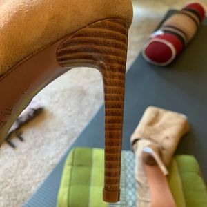 Bebe suede, Knee-High Stiletto Heel Boot